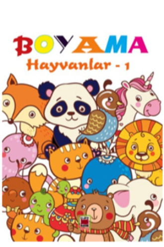Обложка книги «Boyama Hayvanlar 1»