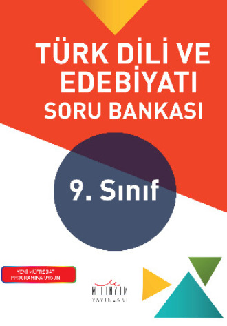Обложка книги «9. Sınıf Türk Dili ve Edebiyatı Soru Bankası»