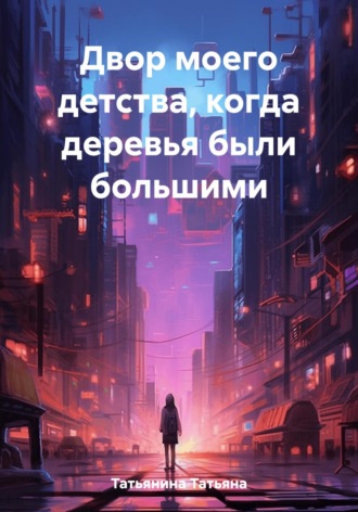 Обложка книги «Двор моего детства, когда деревья были большими»