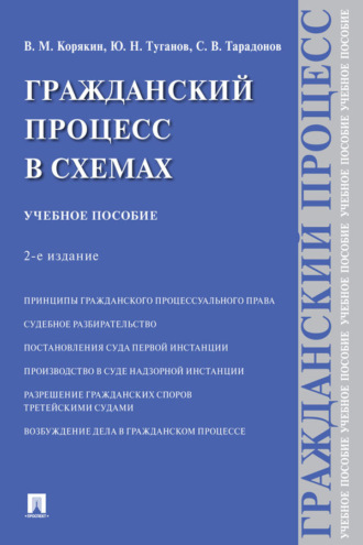 Ю. Н. Туганов. Гражданский процесс в схемах