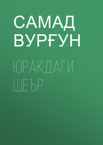 Обложка книги «Юракдаги шеър»