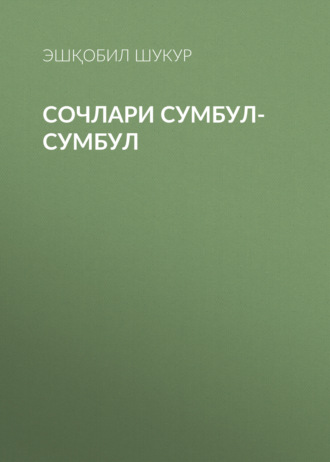 Обложка книги «Сочлари сумбул-сумбул»