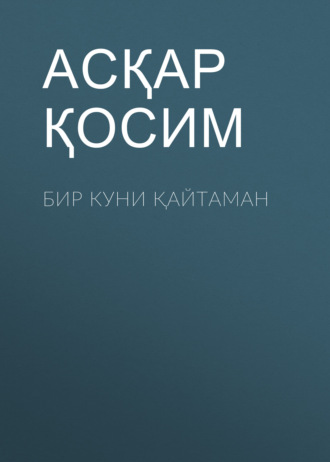 Обложка книги «Бир куни қайтаман»