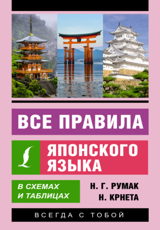 Наталья Румак. Все правила японского языка в схемах и таблицах