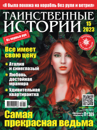 Обложка книги «Таинственные истории №15/2023»