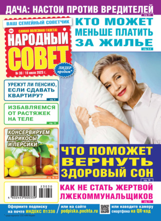 Обложка книги «Народный совет №30/2023»