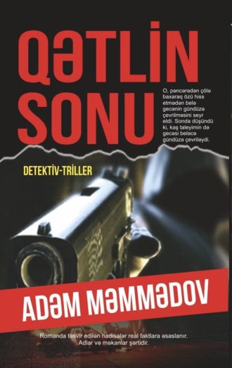Обложка книги «Qətlin sonu»