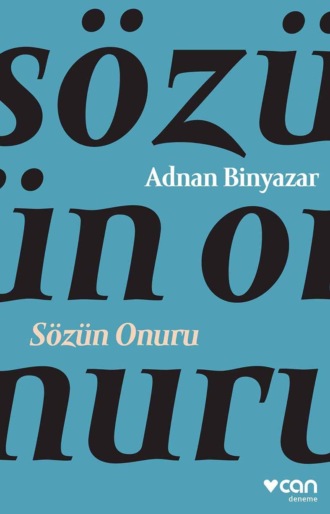 Обложка книги «Sözün Onuru»
