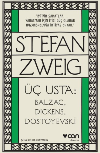 Обложка книги «Üç Usta: Balzac, Dickens, Dostoyevski»