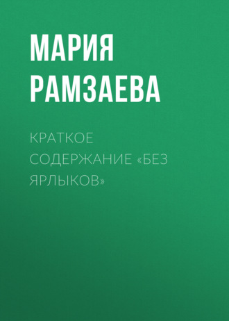 Обложка книги «Краткое содержание «Без ярлыков»»