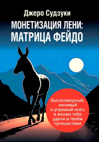 Обложка книги «Монетизация лени: Матрица Фейдо»