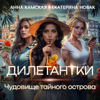 Обложка книги «Дилетантки. Чудовище тайного острова»
