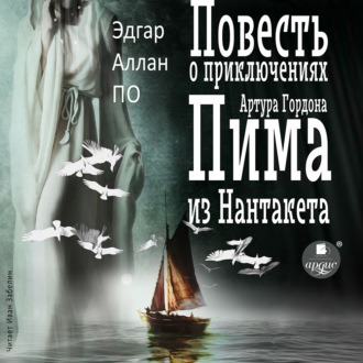 Обложка книги «Повесть о приключениях Артура Гордона Пима из Нантакета»