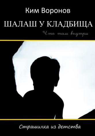 Обложка книги «Шалаш у кладбища. Страшилка из детства»