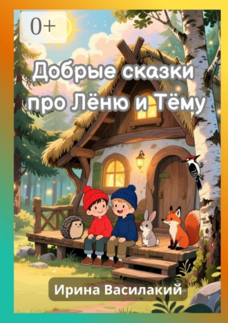 Обложка книги «Добрые сказки про Лёню и Тёму. Добрые сказки для детей и взрослых»