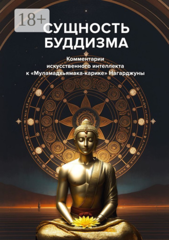 Обложка книги «Сущность буддизма. Комментарии искусственного интеллекта к «Муламадхьямака-карике» Нагарджуны»