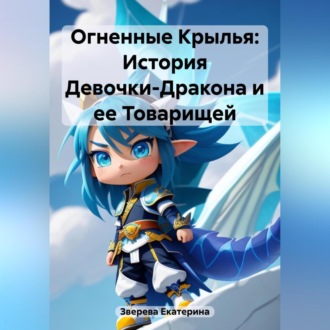 Обложка книги «Огненные Крылья: История Девочки-Дракона и ее Товарищей»