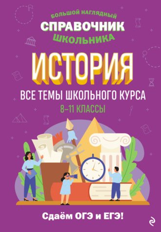 Обложка книги «История. Все темы школьного курса. 8–11 классы»