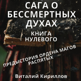 Обложка книги «Сага о бессмертных духах. Книга 0. Предыстория ордена магов Распятых»