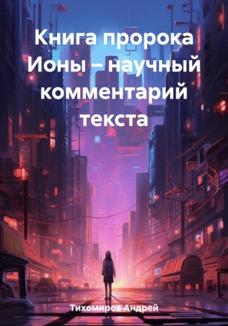 Обложка книги «Книга пророка Ионы – научный комментарий текста»