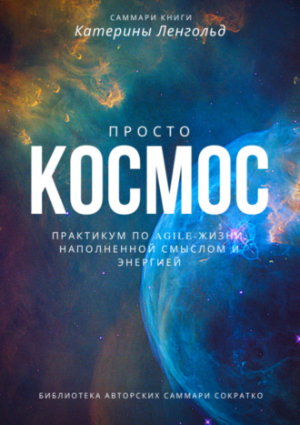 Обложка книги «Саммари книги Катерины Ленгольд «Просто космос. Практикум по agile-жизни, наполненной смыслом и энергией»»