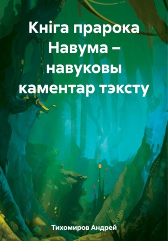 Обложка книги «Кніга прарока Навума – навуковы каментар тэксту»