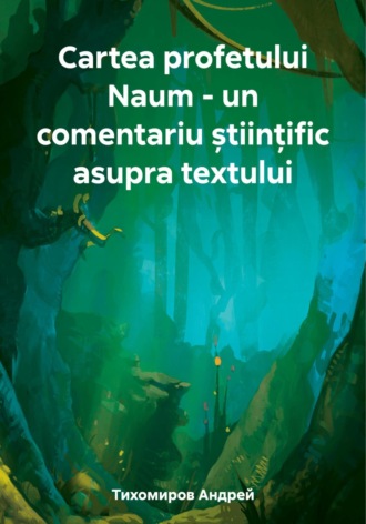 Обложка книги «Cartea profetului Naum – un comentariu științific asupra textului»