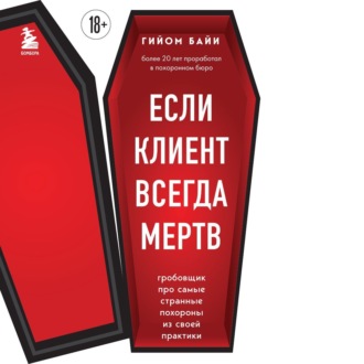 Обложка книги «Если клиент всегда мертв. Гробовщик про самые странные похороны из своей практики»