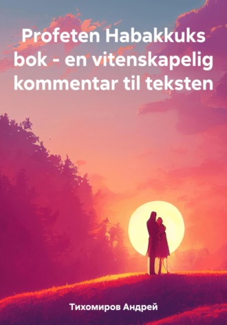 Обложка книги «Profeten Habakkuks bok – en vitenskapelig kommentar til teksten»