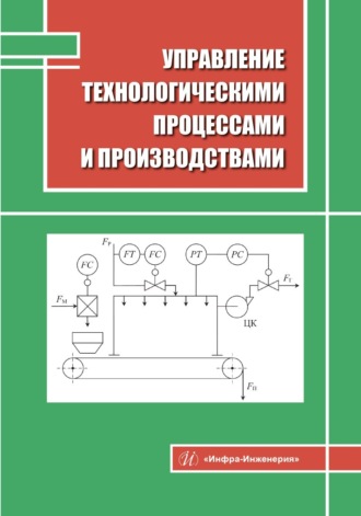 Обложка книги «Управление технологическими процессами и производствами»