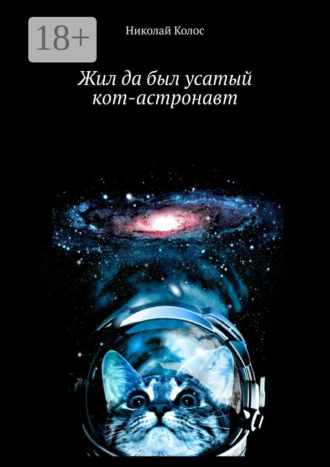 Обложка книги «Жил да был усатый кот-астронавт»