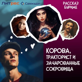 Обложка книги «Корова, тракторист и зачарованные сокровища»