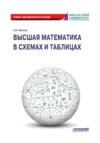 Обложка книги «Высшая математика в схемах и таблицах»