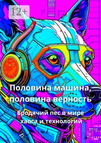 Обложка книги «Половина машина, половина верность. Бродячий пес в мире хаоса и технологий»