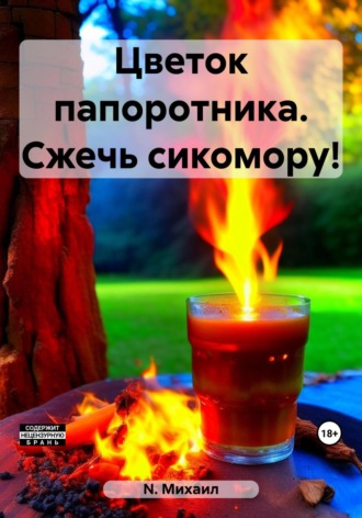Обложка книги «Цветок папоротника. Сжечь сикомору!»