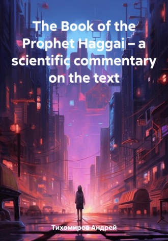 Обложка книги «The Book of the Prophet Haggai – a scientific commentary on the text»
