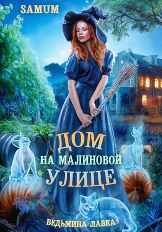 Обложка книги «Ведьмина лавка. Дом на Малиновой улице»