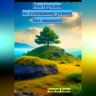 Обложка книги «Инструкция по успешному успеху без лишнего»