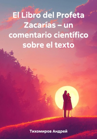 Обложка книги «El Libro del Profeta Zacarías – un comentario científico sobre el texto»