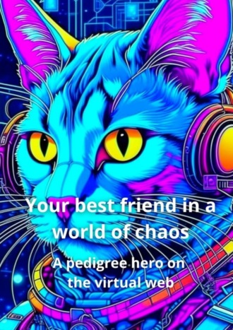 Обложка книги «Your best friend in a world of chaosа. A pedigree hero on the virtual web»