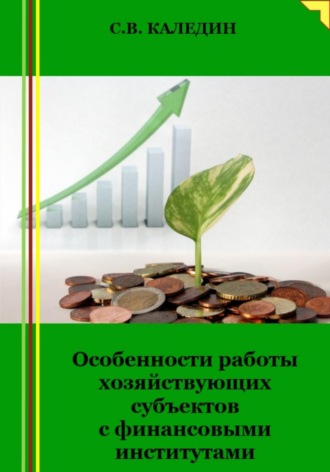 Обложка книги «Особенности работы хозяйствующих субъектов с финансовыми институтами»
