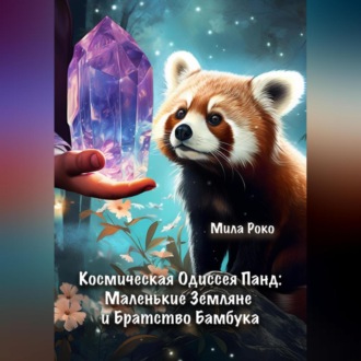 Обложка книги «Космическая Одиссея Панд: Маленькие Земляне и Братство Бамбука»