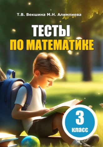 Обложка книги «Тесты по математике. 3 класс»