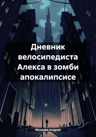 Обложка книги «Дневник велосипедиста Алекса в зомби апокалипсисе»