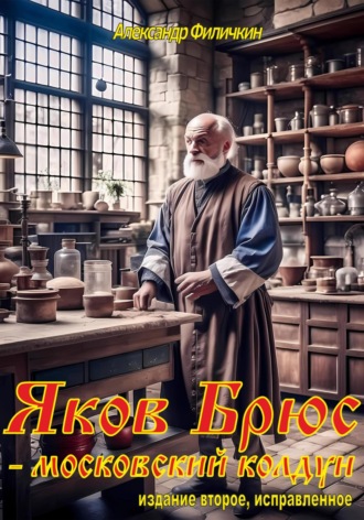 Обложка книги «Яков Брюс – московский колдун(издание второе, исправленное)»