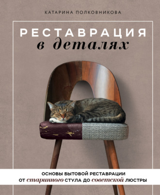 Обложка книги «Реставрация в деталях. Основы бытовой реставрации от старинного стула до советской люстры»