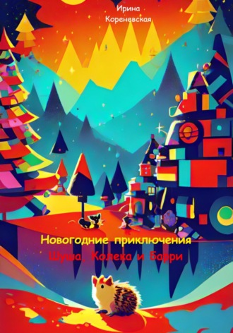 Обложка книги «Новогодние приключения Шуша, Колека и Барри»