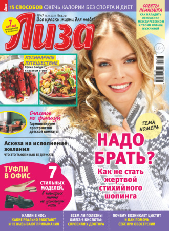 Обложка книги «Журнал «Лиза» №47/2023»