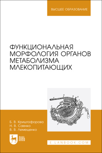 Б. В. Криштофорова. Функциональная морфология органов метаболизма млекопитающих. Учебное пособие для вузов