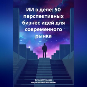 Обложка книги «ИИ в деле: 50 перспективных бизнес идей для современного рынка»
